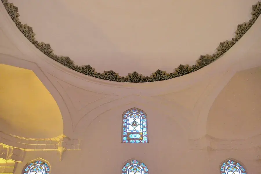 Historic Istanbul hamam interior; illustrative setting