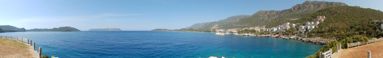 Kaş bay and offshore islands