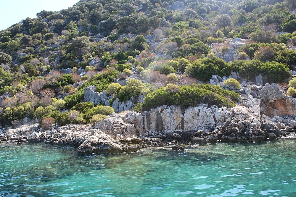Kekova’s ancient shoreline